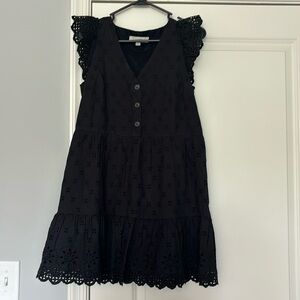 LOFT eyelet dress